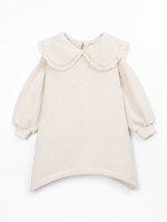 Vestido de punto con cuello