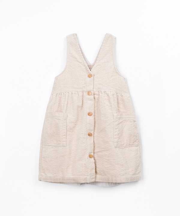 Cotton corduroy dress