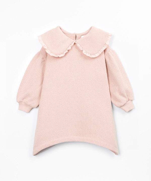 Vestido de punto con cuello