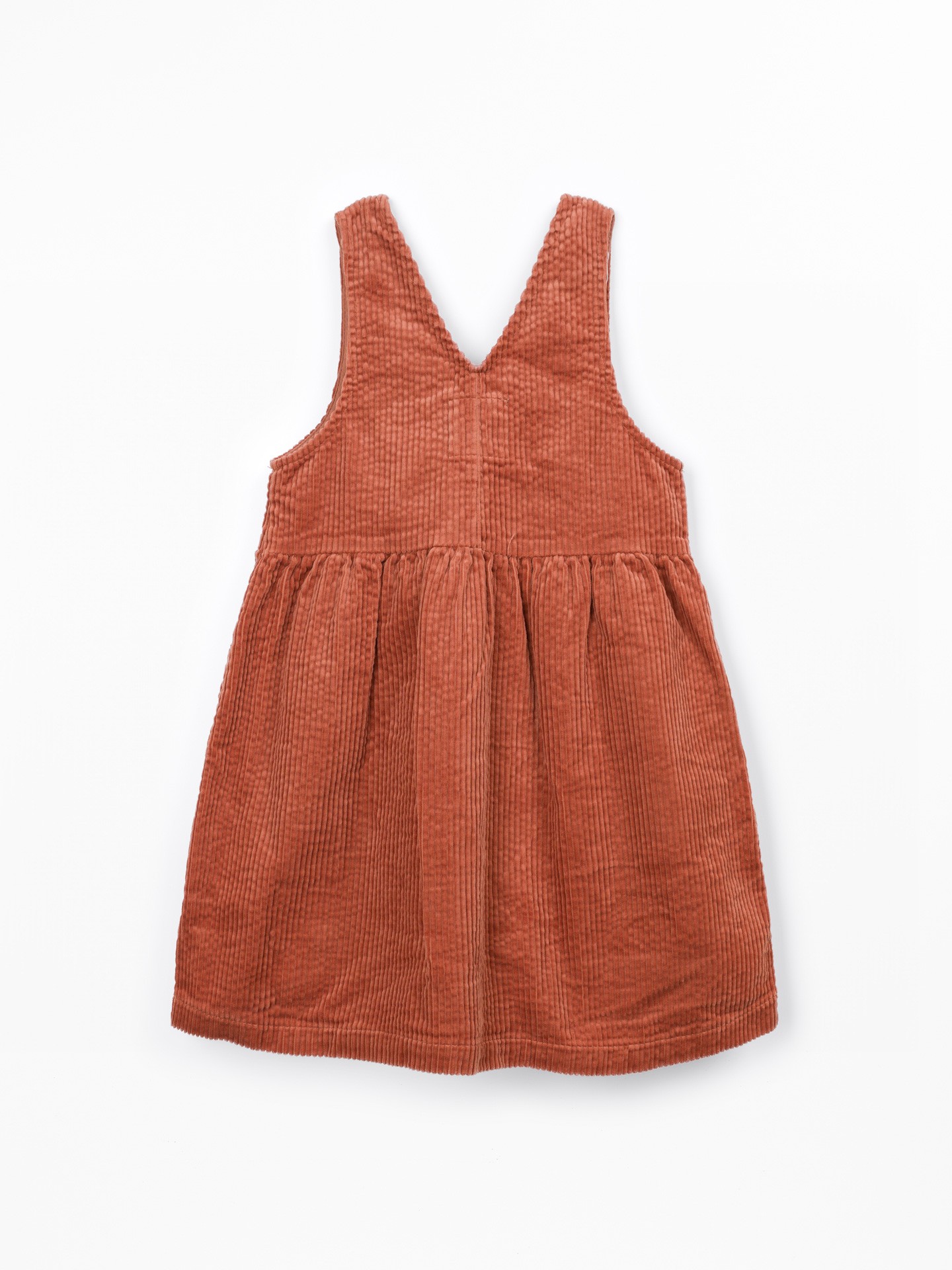 Robe en velours côtelé de coton