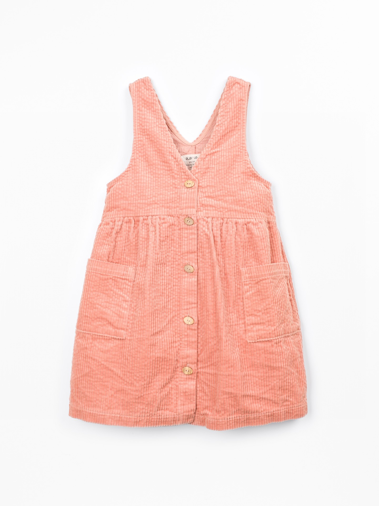 Robe en velours côtelé de coton
