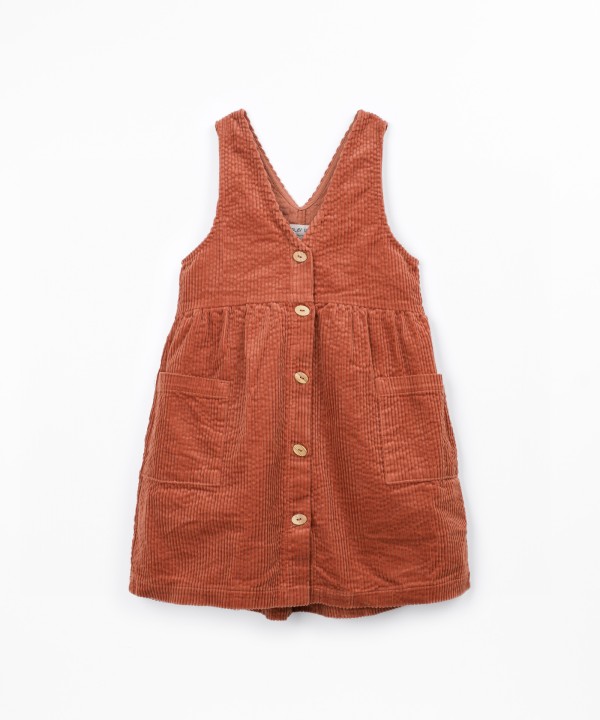 Cotton corduroy dress