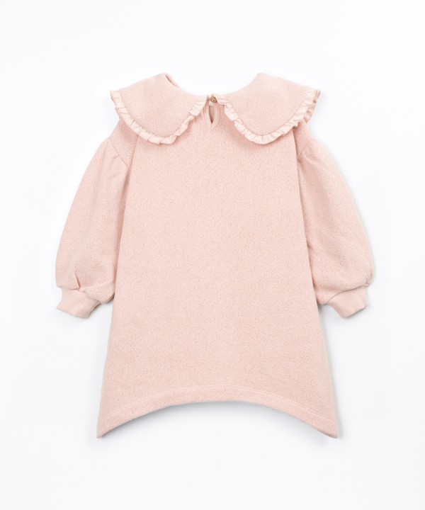 Vestido de punto con cuello