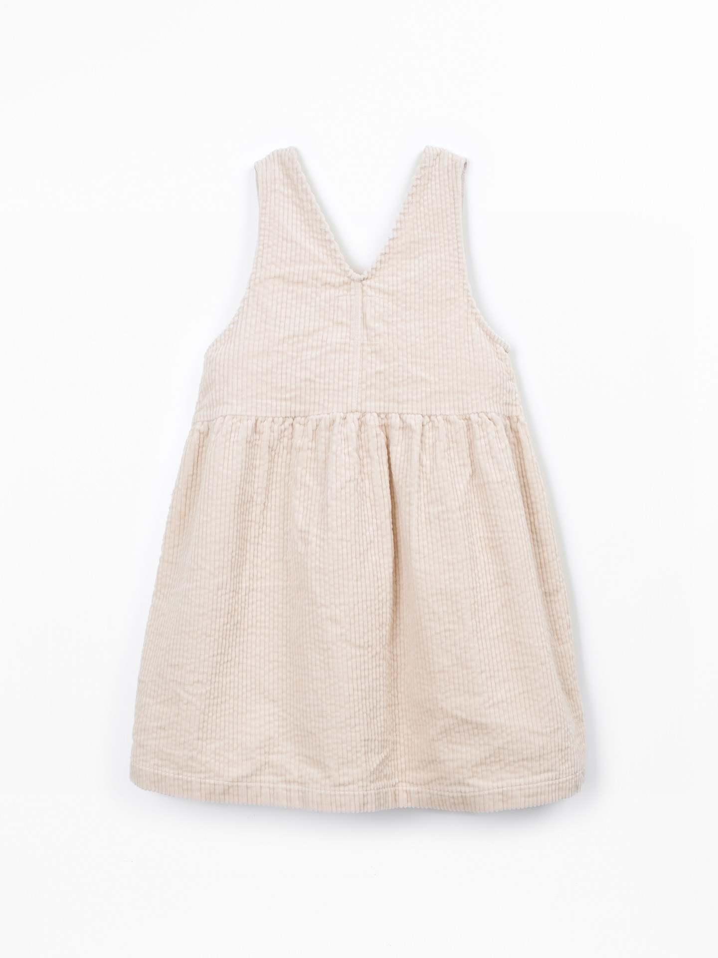 Robe en velours côtelé de coton