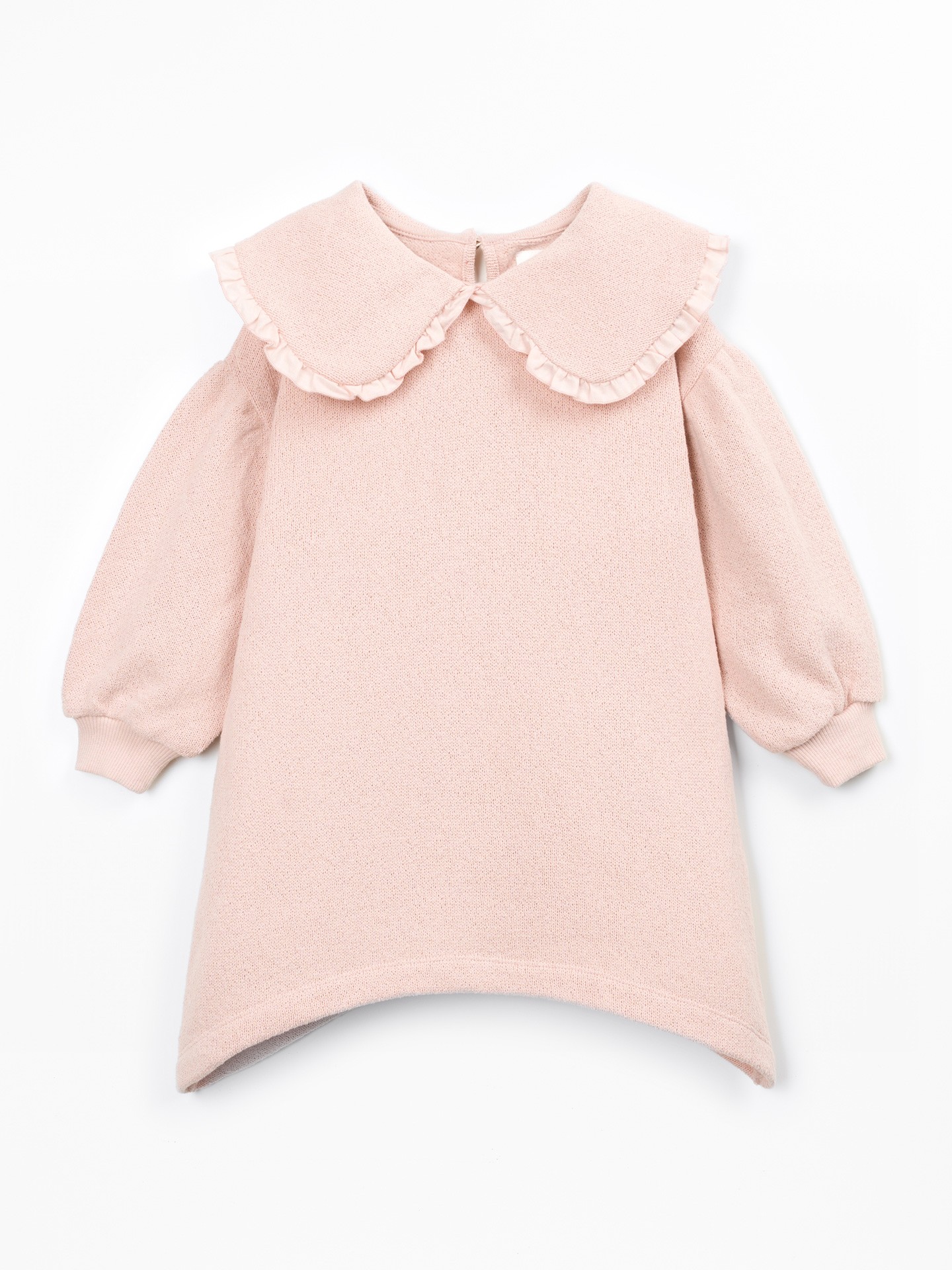 Robe en maille avec col