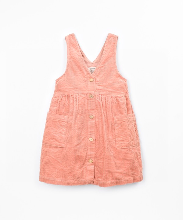 Cotton corduroy dress