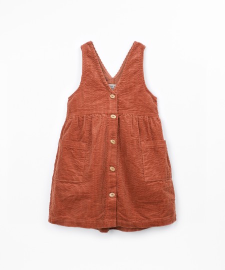Cotton corduroy dress