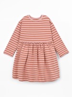 Striped knit dress