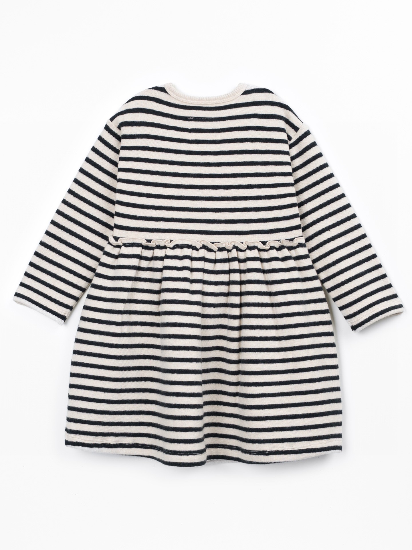 Vestito in maglia a righe