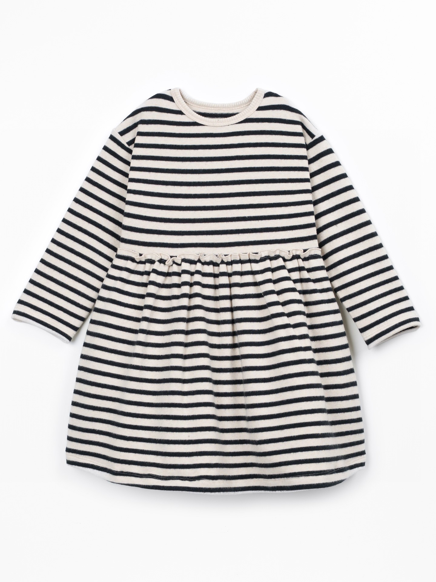 Vestito in maglia a righe