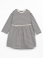 Vestito in maglia a righe Vestito in maglia a righe