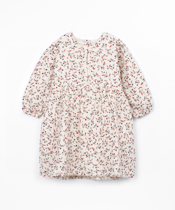 Robe en tissu de coton