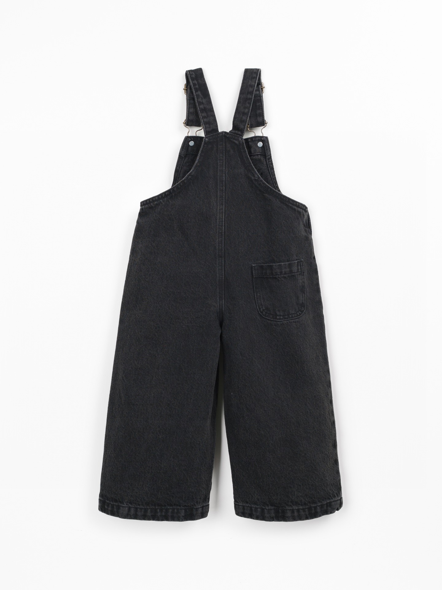 Denim dungarees with adjustable straps