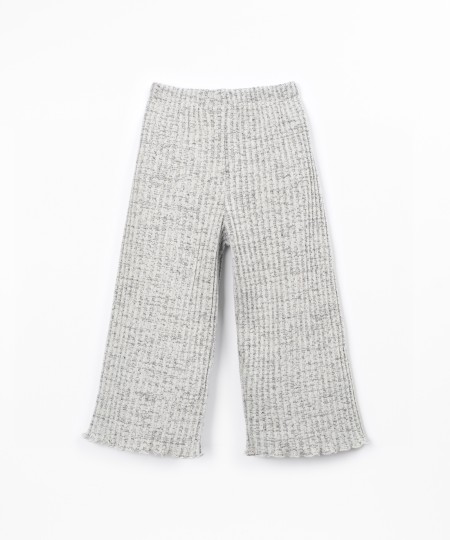 Pantalon en maille avec coton biologique