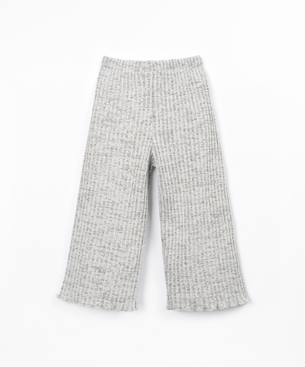 Pantalon en maille avec coton biologique