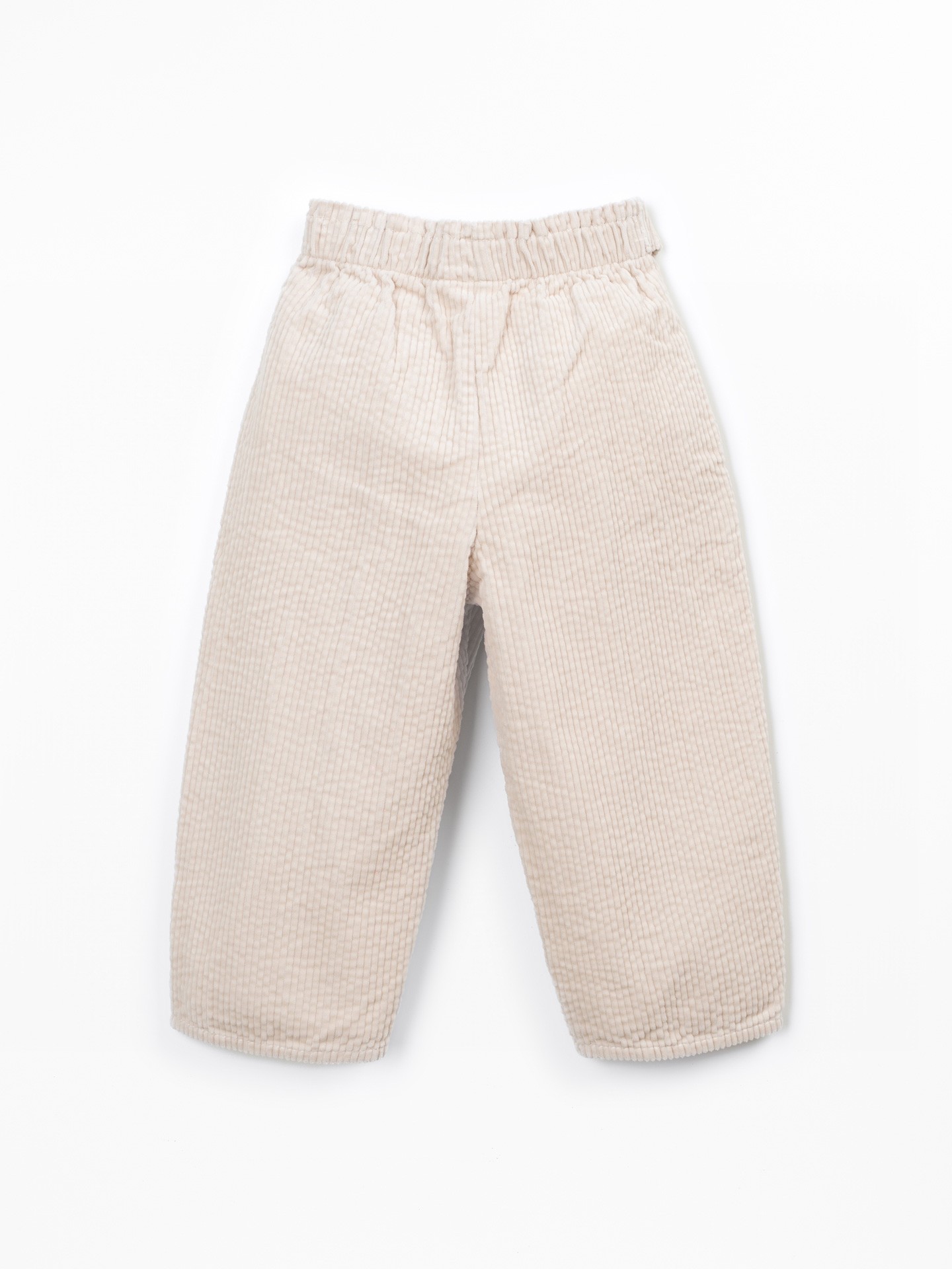 Pantalón de pana con cintura elástica
