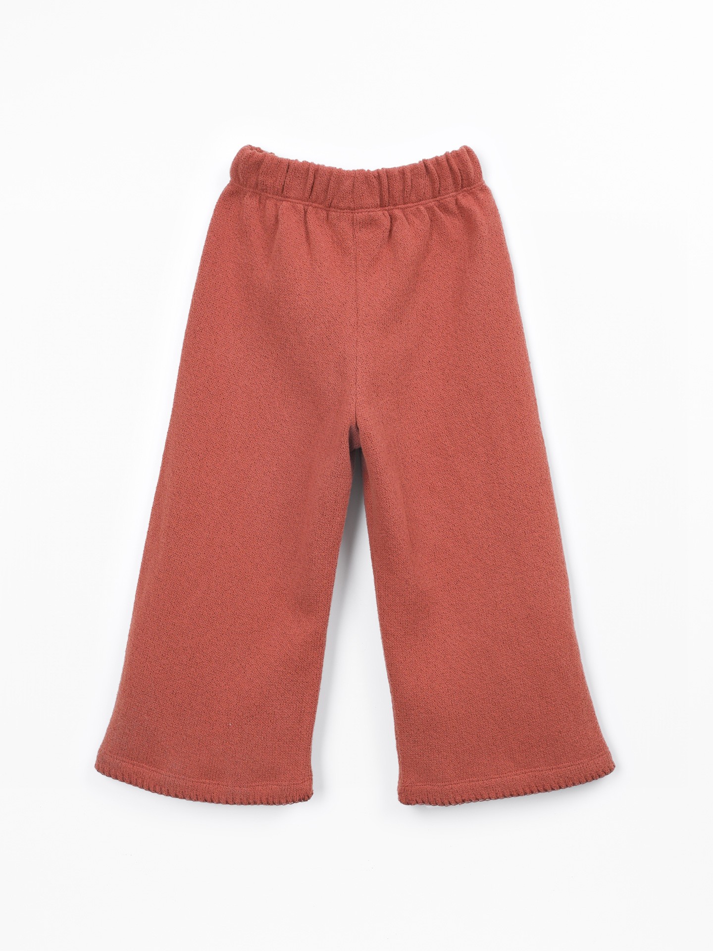 Pantalon en maille avec mélange de fibres