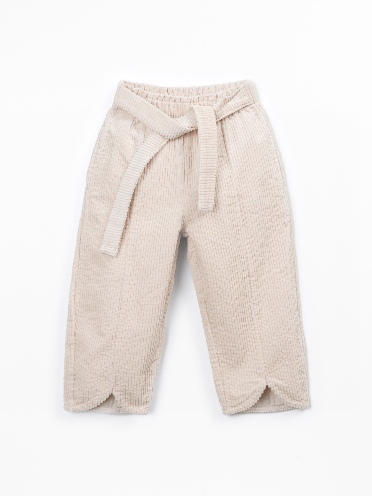 Pantalón de pana con cintura elástica