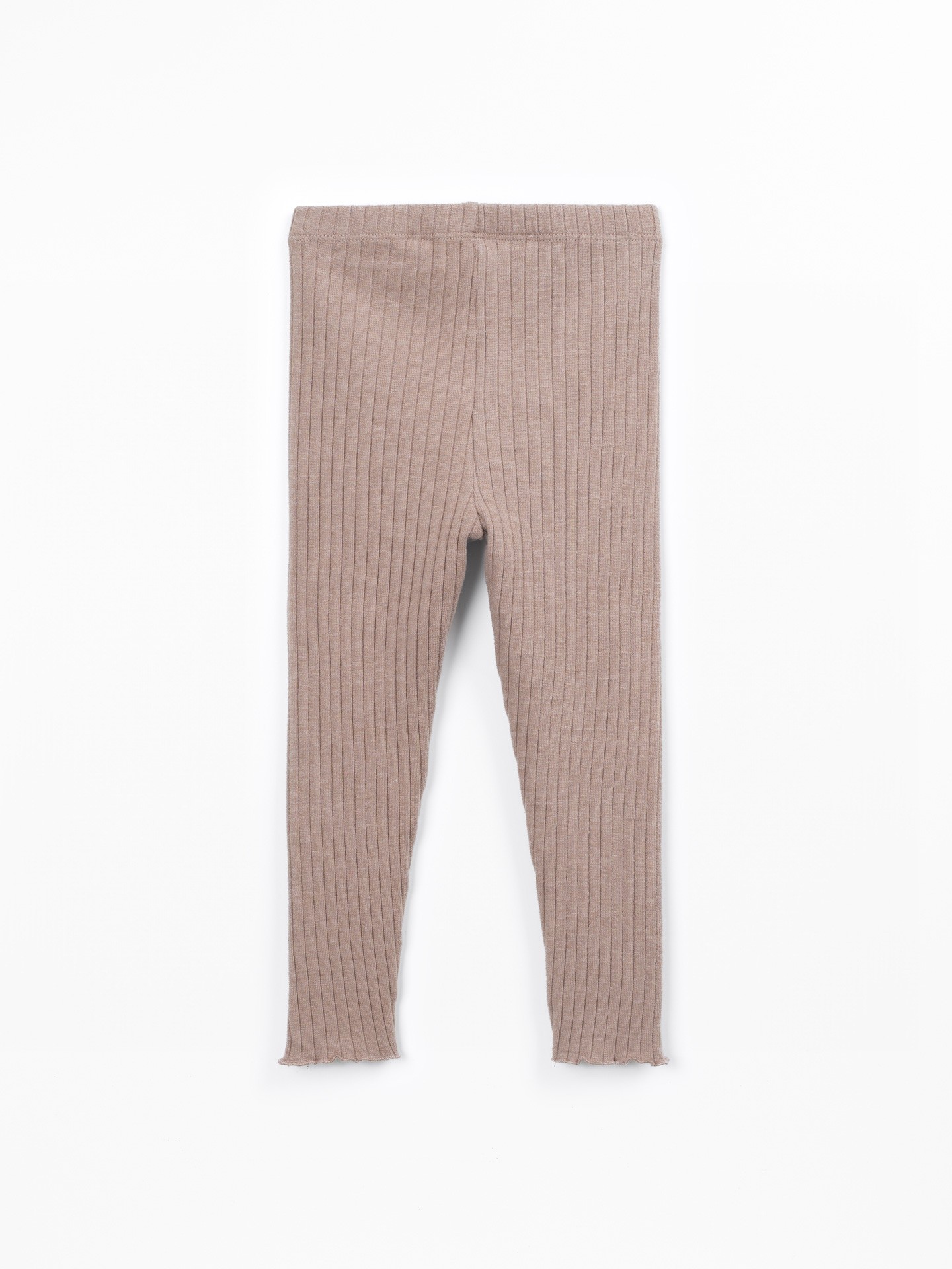 Legging en maille côtelée