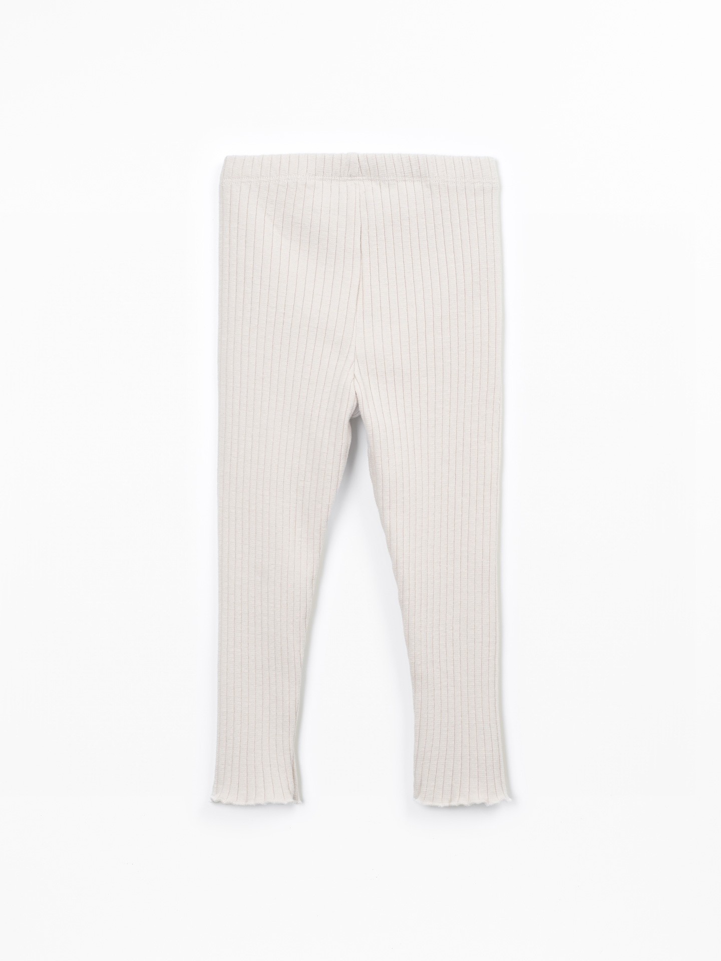 Legging en maille côtelée