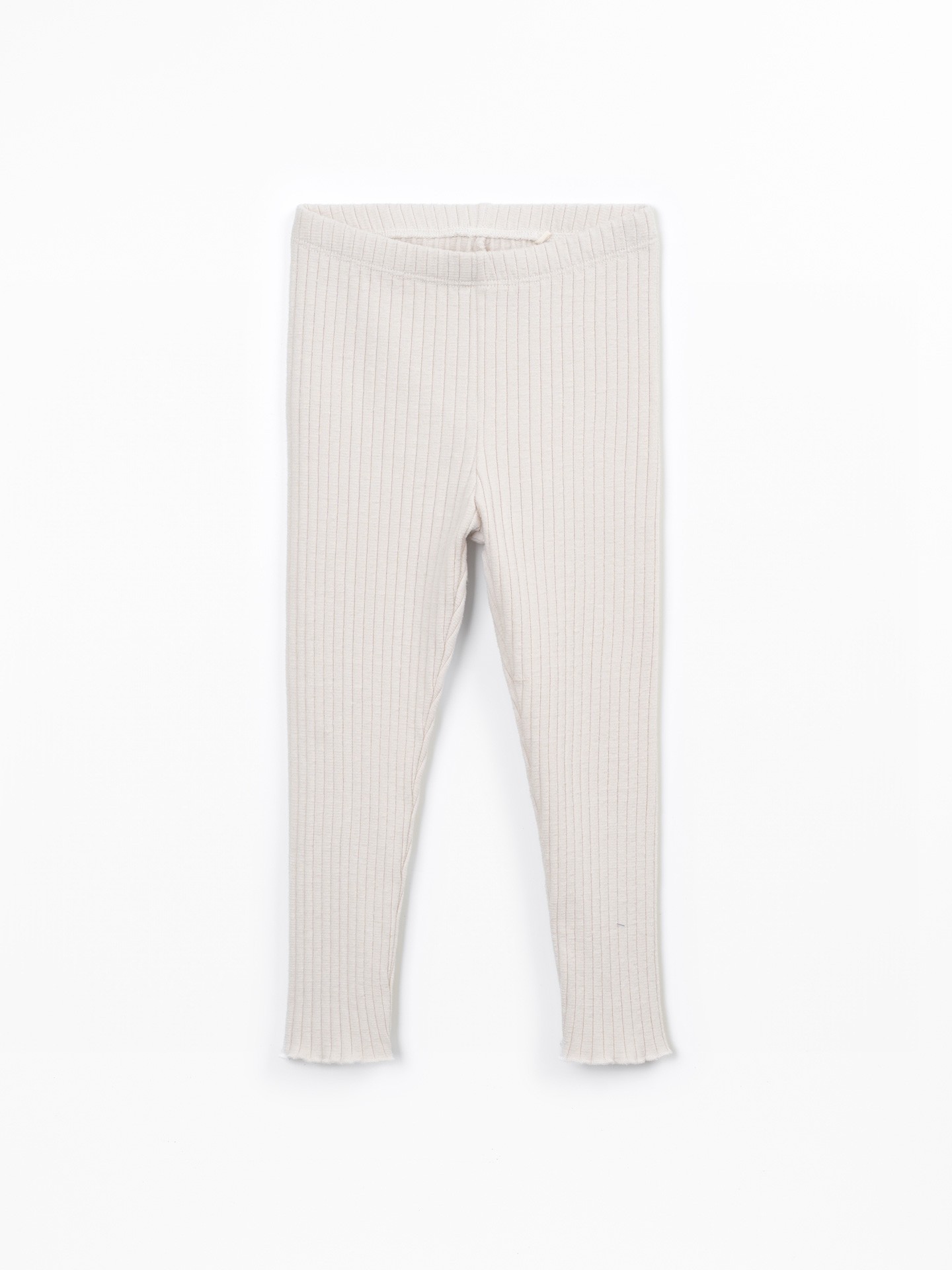 Legging en maille côtelée