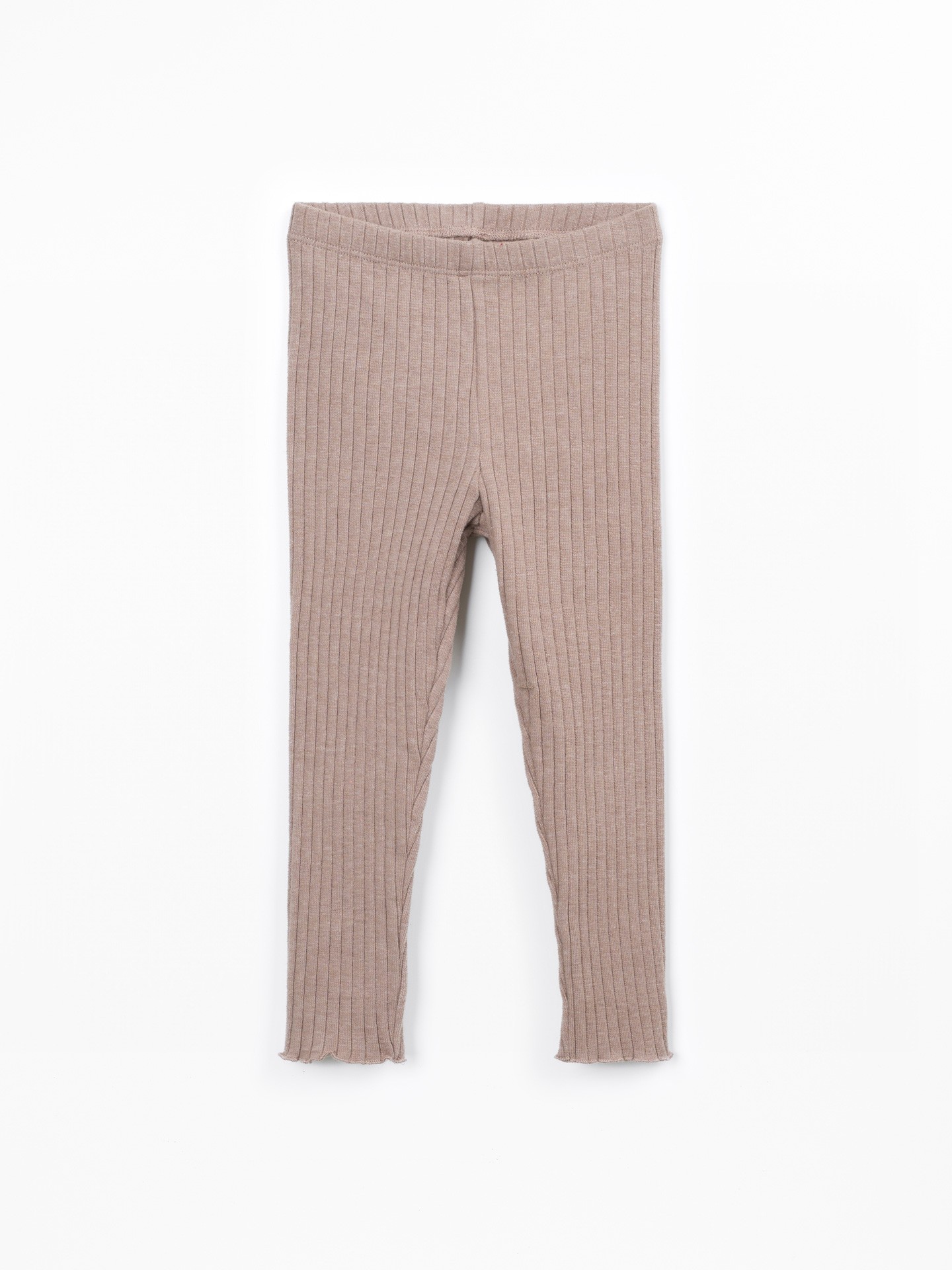 Legging en maille côtelée