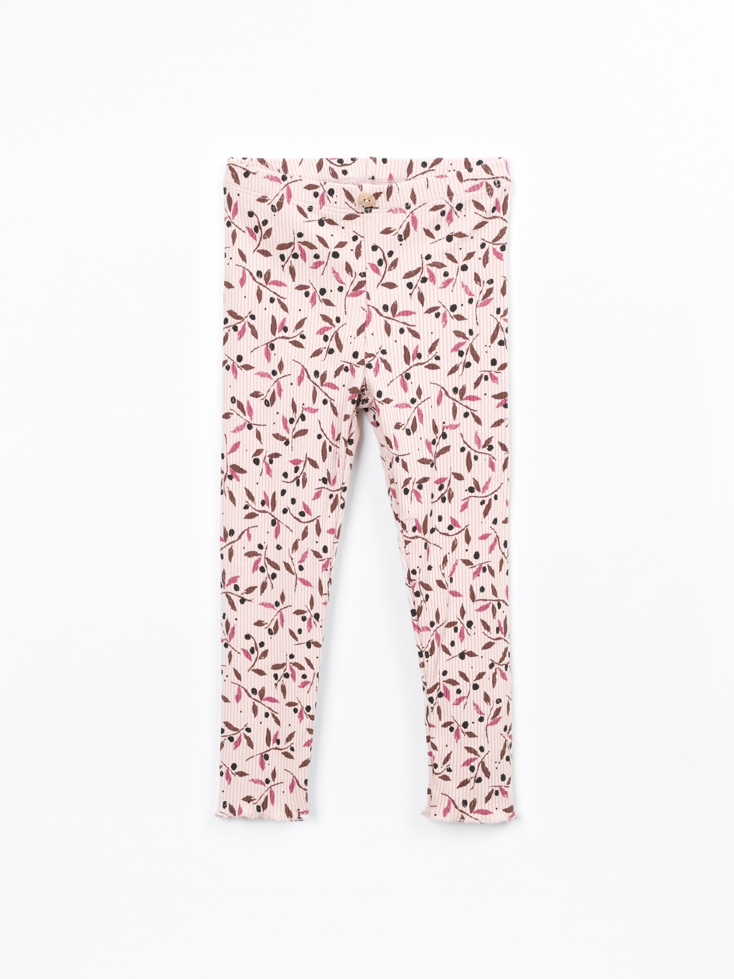 Legging en maille avec mélange de fibres
