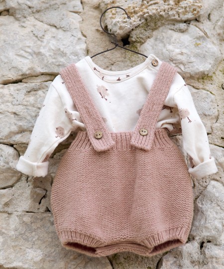 Knit Jumpsuit with Recycled Fibers