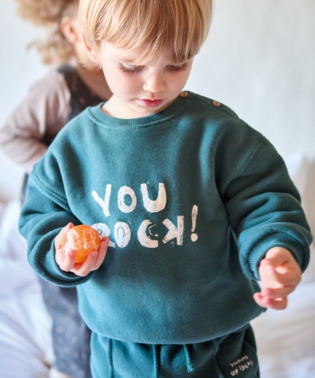 Pull en maille avec int�rieur bross�
