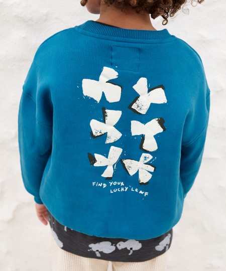 Cotton knit sweater