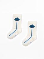 Chaussettes avec motif d'arbre Chaussettes avec motif d'arbre