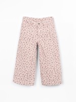 Calça de sarja com estampado Calça de sarja com estampado