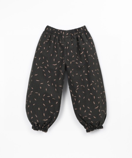 Pantaloni in maglia di cotone