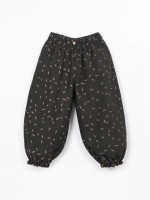 Cotton knit trousers