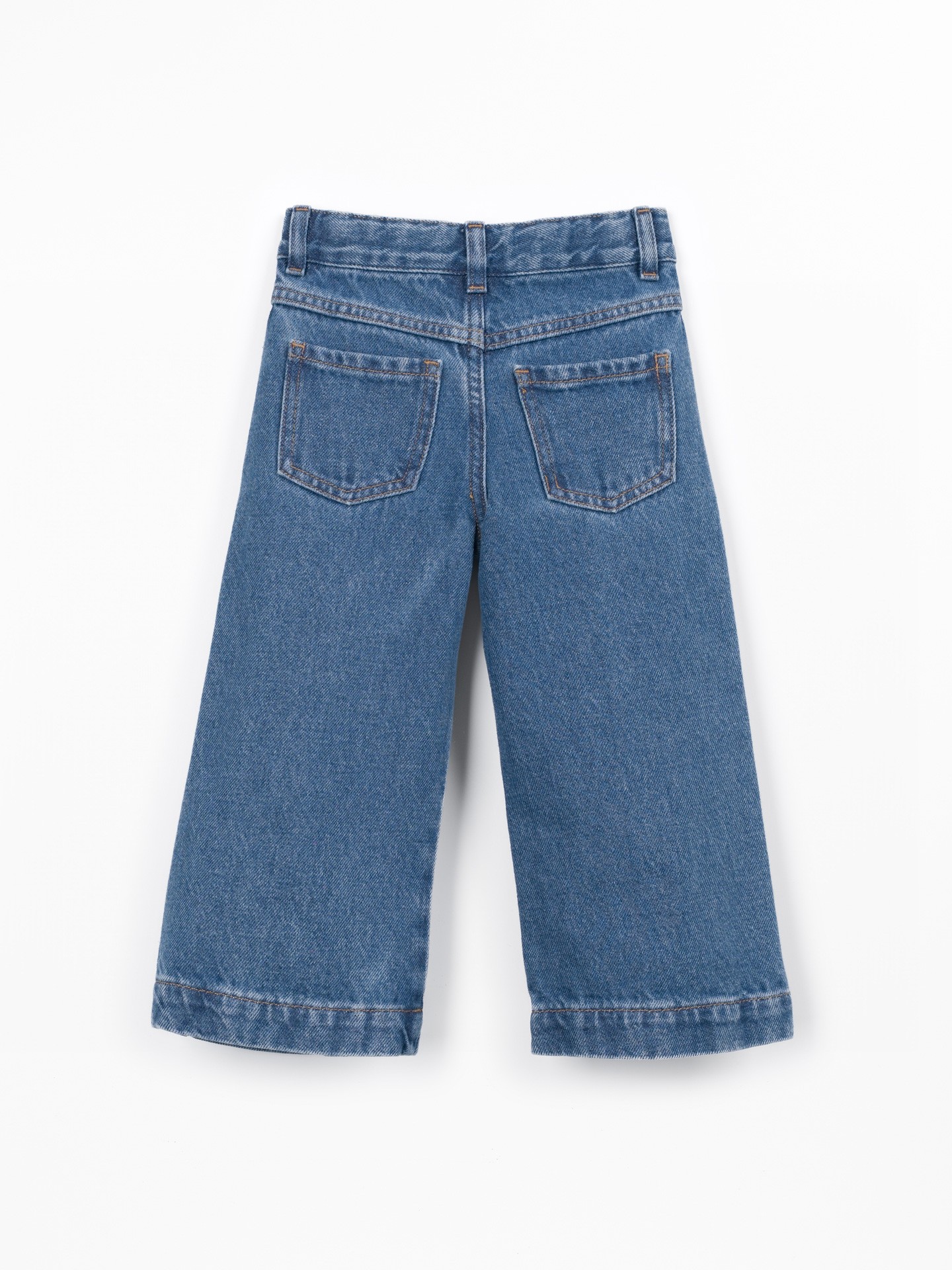 Pantalon en denim à taille ajustable