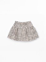 Cotton woven skort