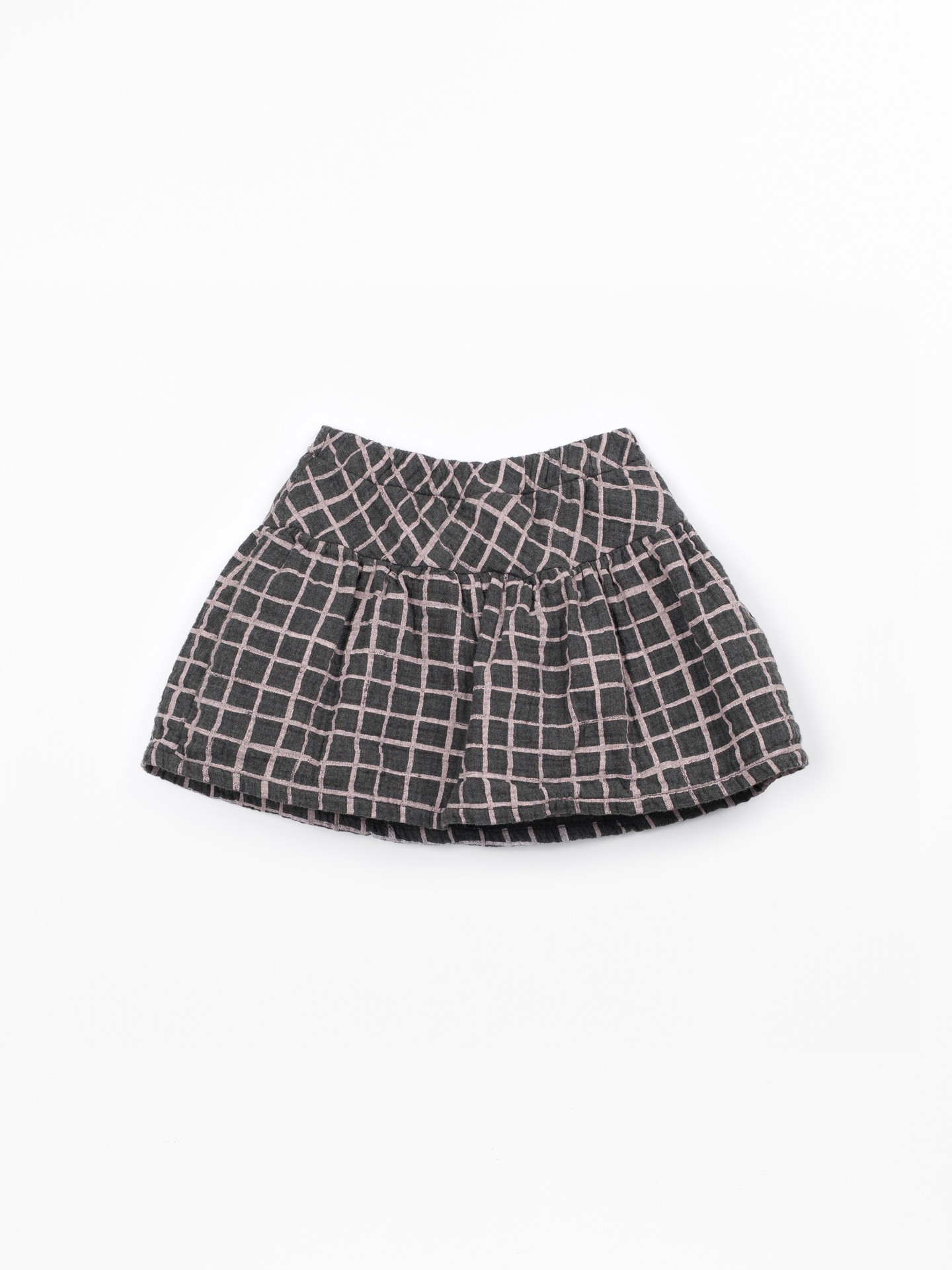 Jupe-short en tissu de coton