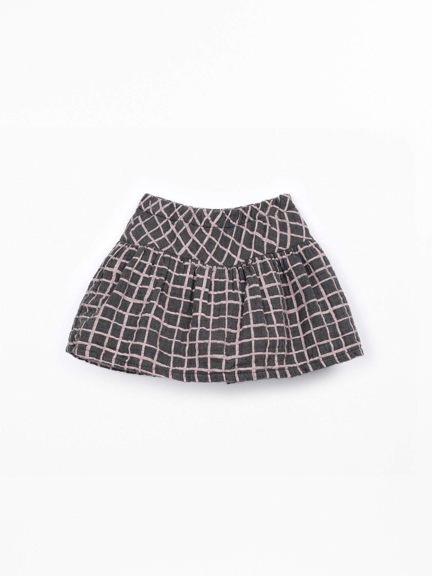 Jupe-short en tissu de coton