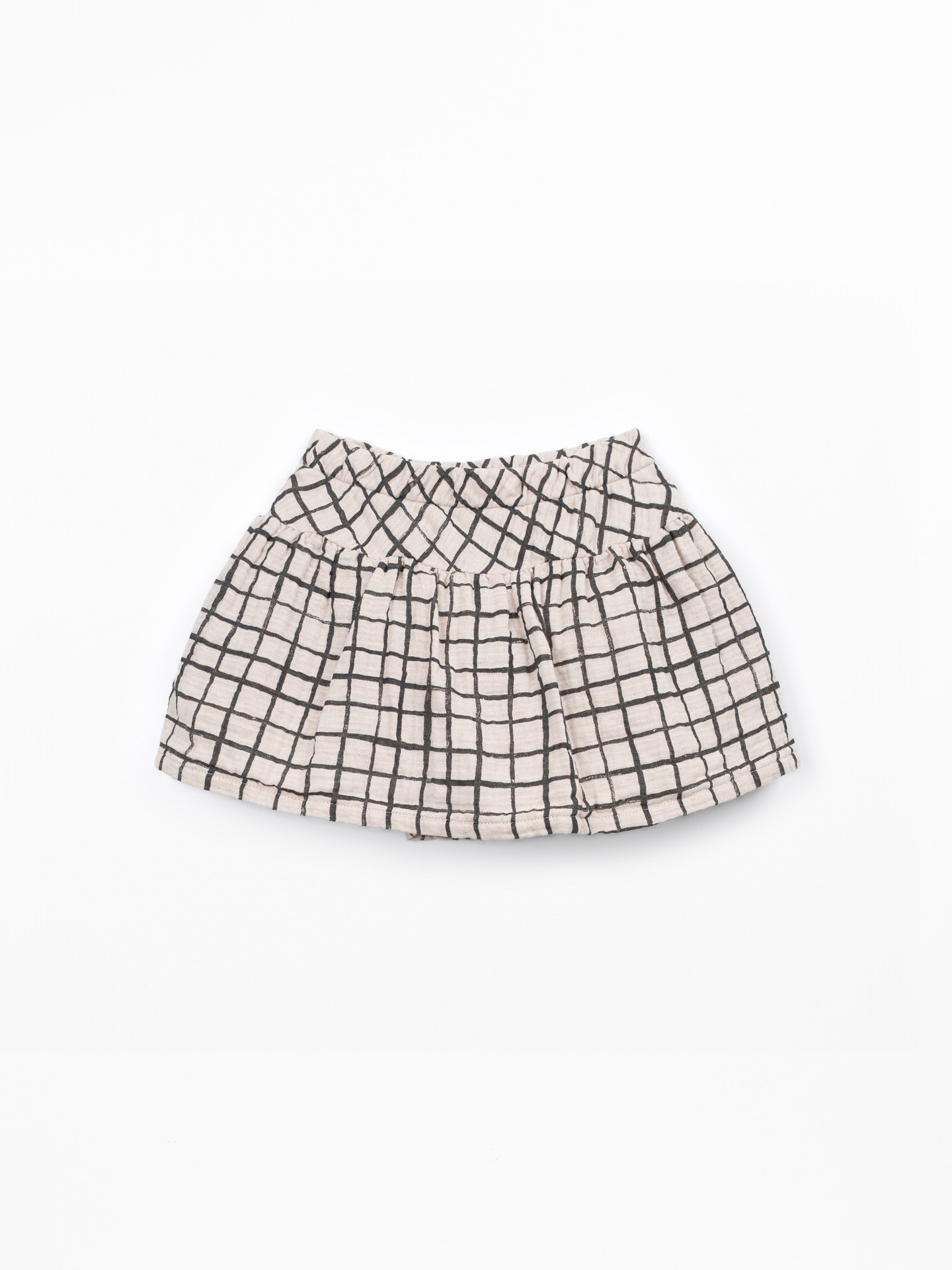 Jupe-short en tissu de coton
