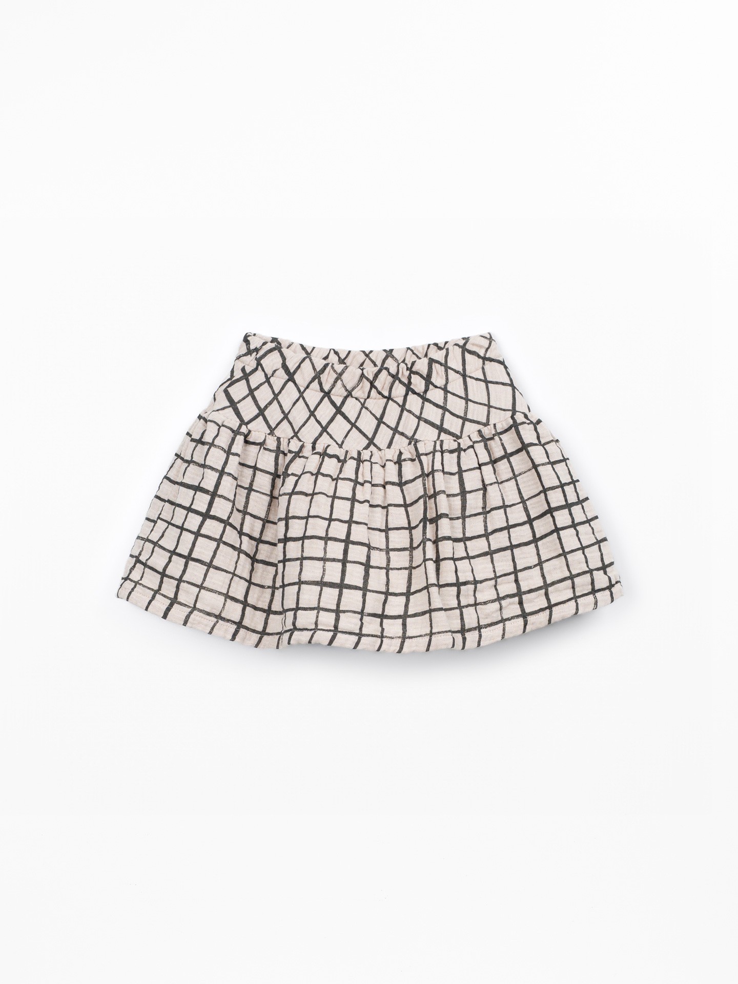 Jupe-short en tissu de coton