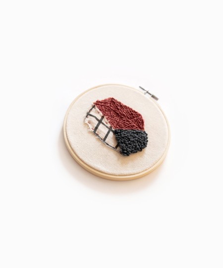 Creative embroidery kit by Rita Kroh