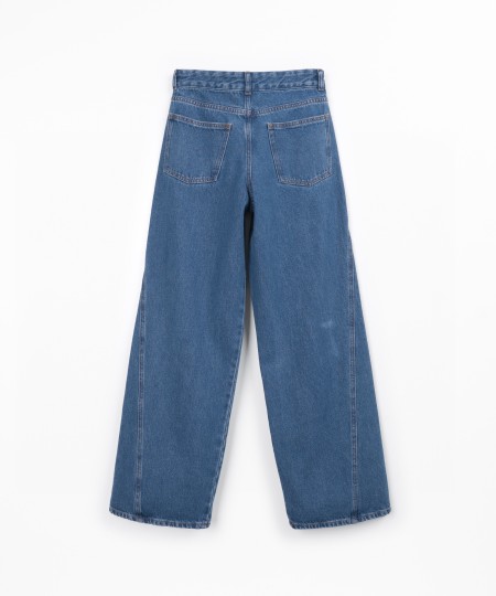 Pantaloni in denim con tasche