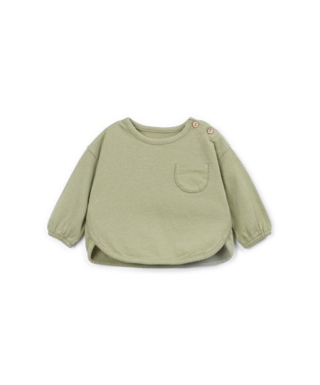 T-shirt en maille avec fibres recyclées - Image product