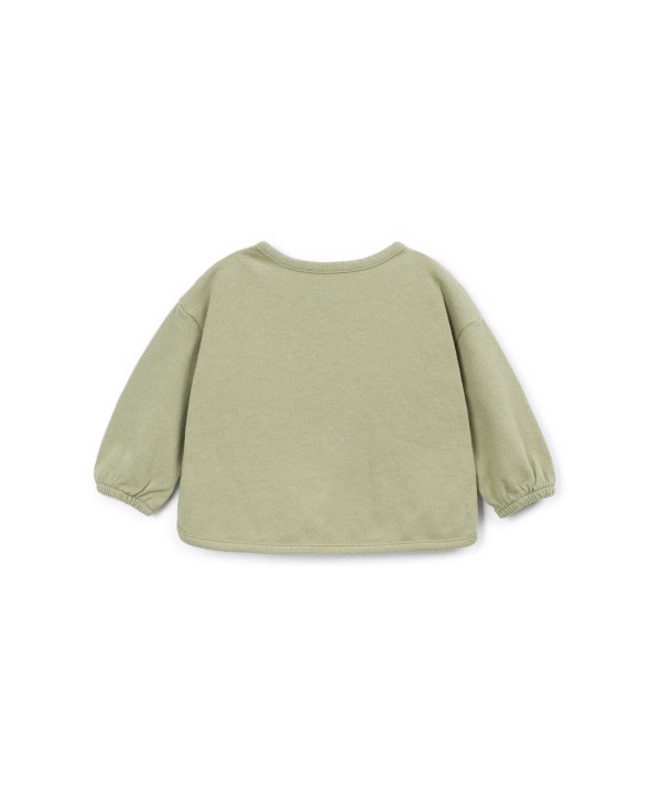 Jersey t-shirt with recycled fibers