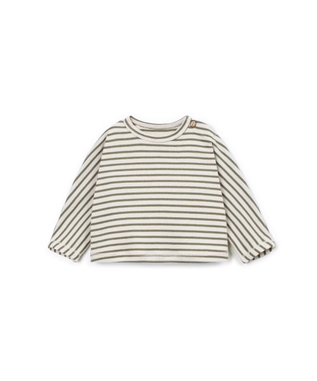 T-shirt em malha de algodão orgânico - Image product
