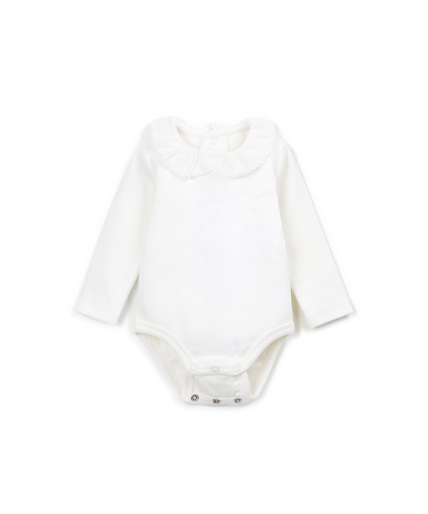 Jersey body with a mixture of cotton and recycled cotton