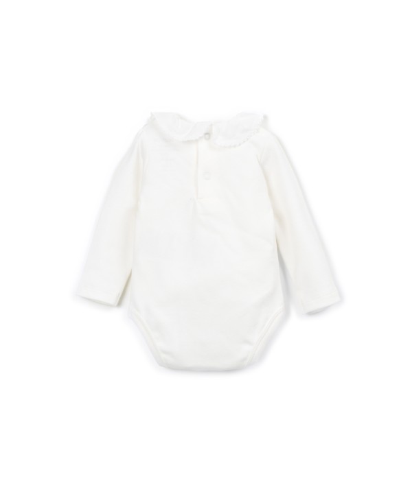 Jersey body with a mixture of cotton and recycled cotton