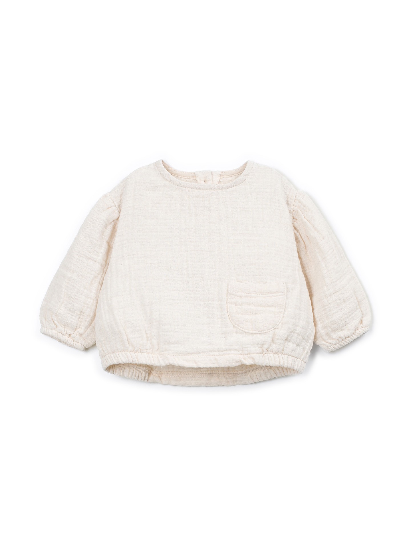 Blouse in cotton fabric