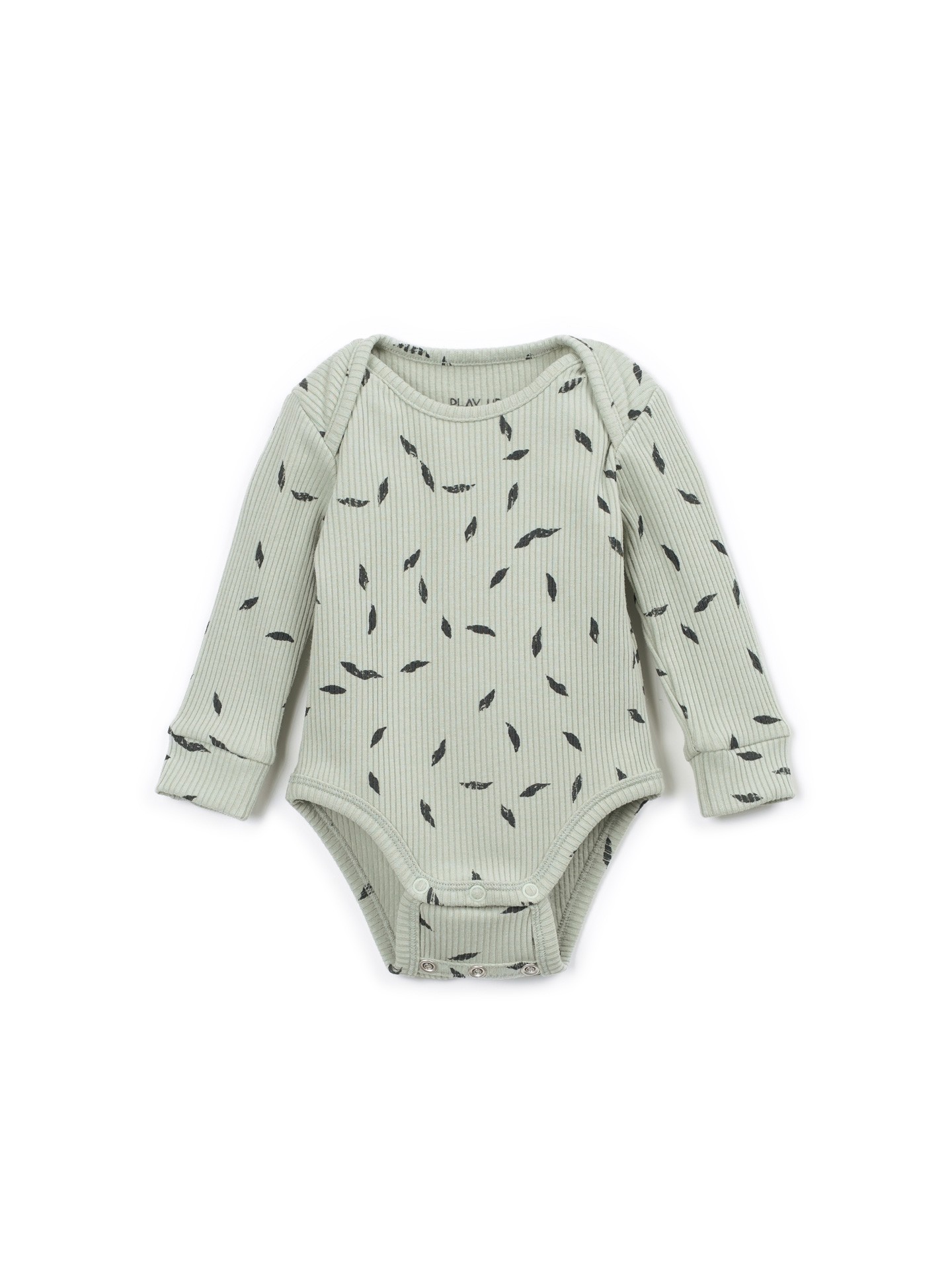 Body with little leaves print