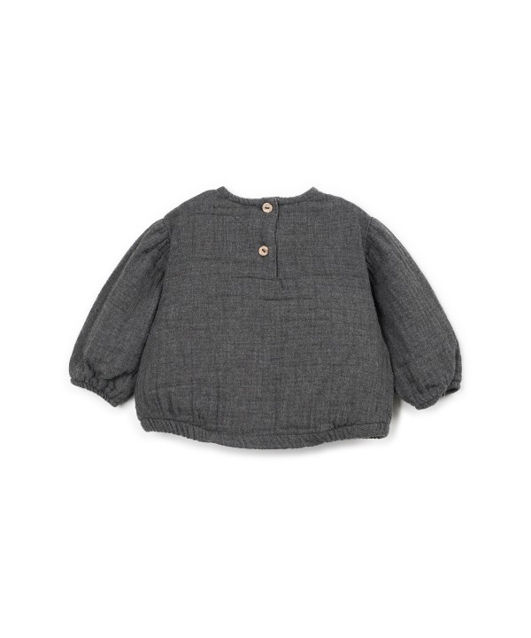 Cotton fabric blouse